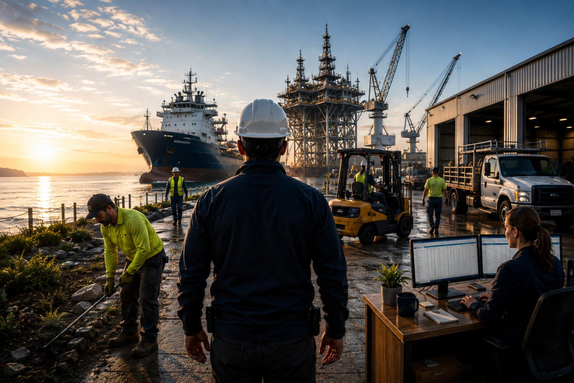 Industrial dock operations